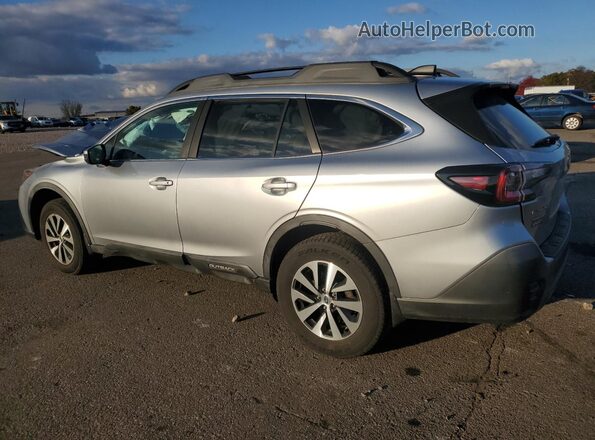 4S4BTAEC0L3101983 2020 SUBARU OUTBACK Серебряный Задняя левая четверть