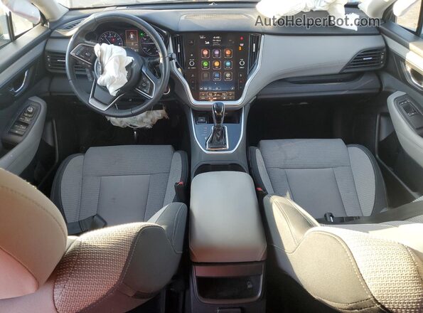 4S4BTAEC0L3101983 2020 SUBARU OUTBACK Серебряный Вид панели приборов