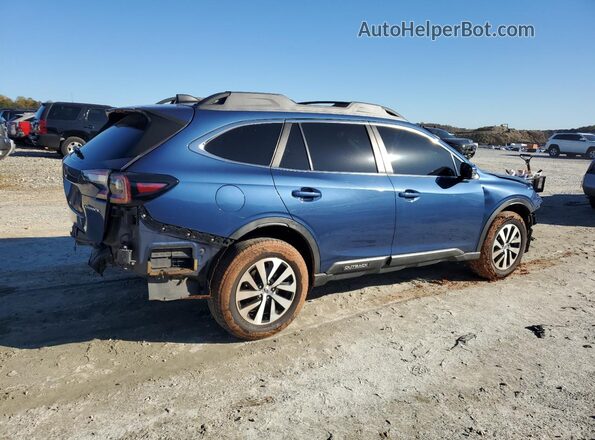 4S4BTAEC3L3145055 2020 SUBARU OUTBACK Blue Tył prawy