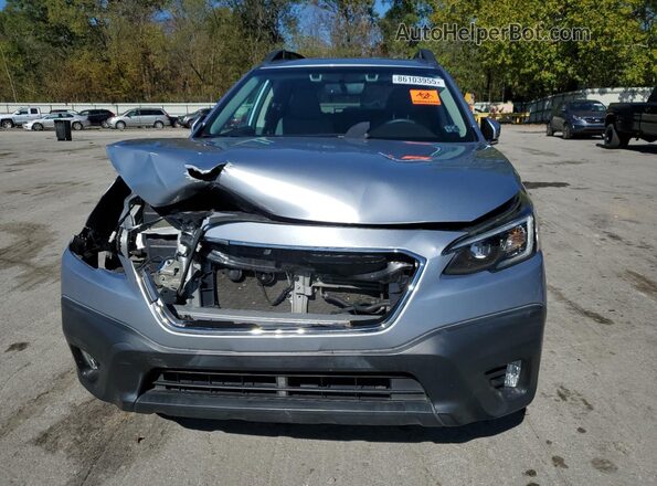 4S4BTAEC8L3138523 2020 SUBARU OUTBACK Silver Front view