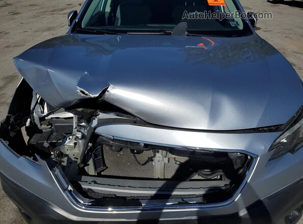 4S4BTAEC8L3138523 2020 SUBARU OUTBACK Silver Engine compartment view