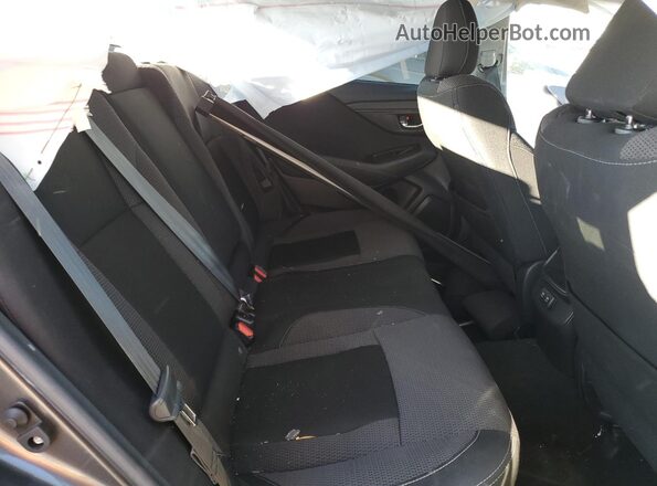 4S4BTAEC9L3263207 2020 SUBARU OUTBACK Charcoal უკანა სალონის ხედი