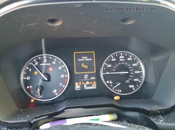 4S4BTAEC9L3263207 2020 SUBARU OUTBACK Charcoal ხელსაწყოთა პანელის ხედი