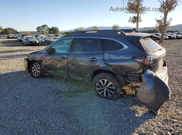 4S4BTAEC9L3263207 2020 SUBARU OUTBACK Charcoal უკანა მარცხენა