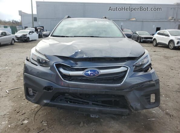 4S4BTAECXL3100968 2020 SUBARU OUTBACK Gray წინა ხედი