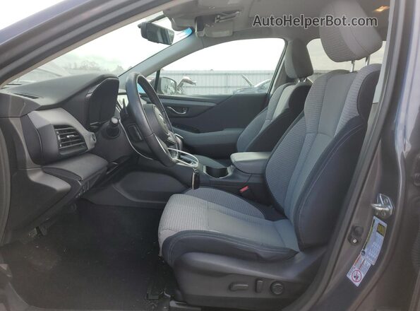 4S4BTAECXL3100968 2020 SUBARU OUTBACK Gray წინა სალონის ხედი