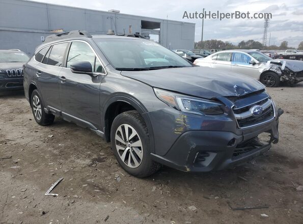 4S4BTAECXL3100968 2020 SUBARU OUTBACK Gray წინა მარჯვენა