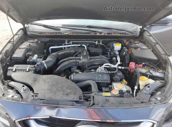 4S4BTAECXL3100968 2020 SUBARU OUTBACK Gray ძრავის განყოფილების ხედი