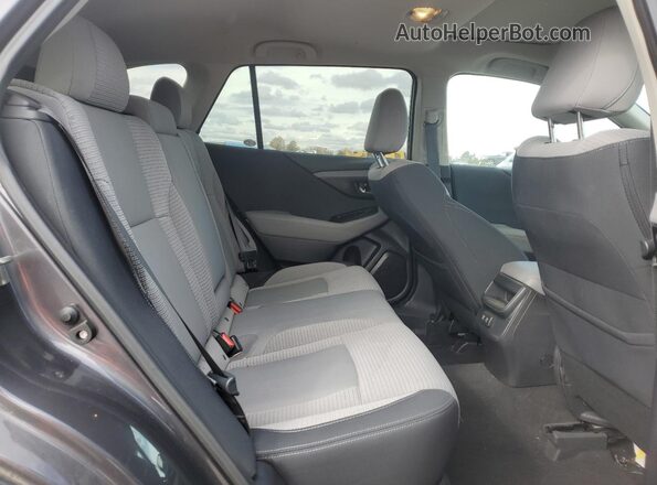 4S4BTAECXL3100968 2020 SUBARU OUTBACK Gray უკანა სალონის ხედი