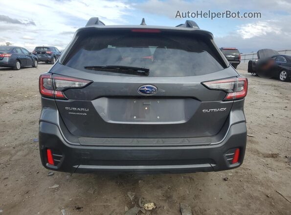 4S4BTAECXL3100968 2020 SUBARU OUTBACK Gray უკანა ხედი