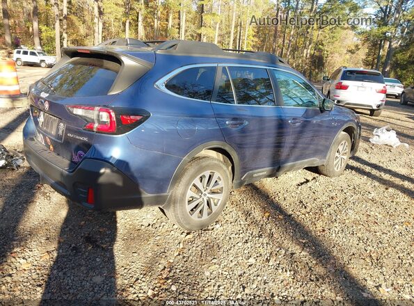 4S4BTAFC0N3210526 2022 SUBARU OUTBACK Blue Задня права чверть