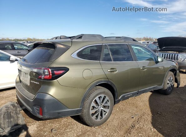 4S4BTAFC2M3154796 2021 SUBARU OUTBACK Green უკანა მარჯვენა