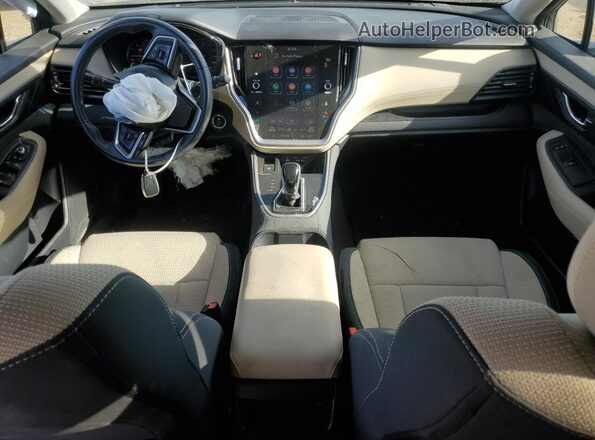 4S4BTAFC2M3154796 2021 SUBARU OUTBACK Green წინა პანელის ხედი