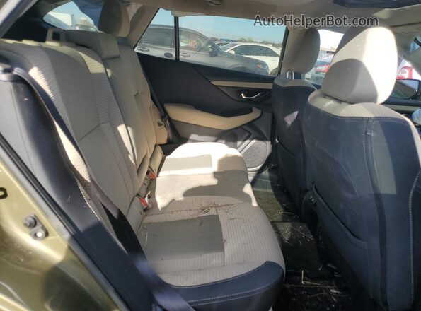 4S4BTAFC2M3154796 2021 SUBARU OUTBACK Green უკანა სავარძლების ხედი
