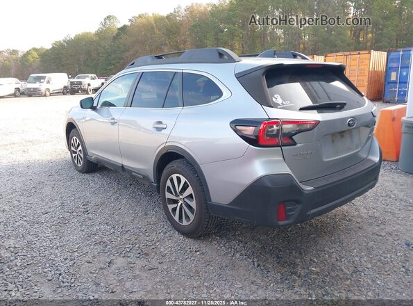 4S4BTAFC2N3176427 2022 SUBARU OUTBACK Серебряный Задняя левая четверть