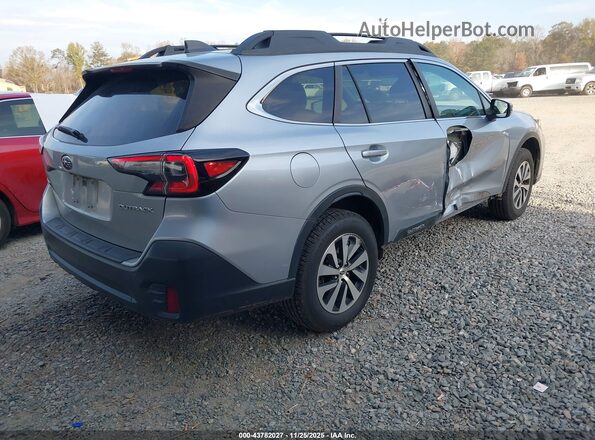 4S4BTAFC2N3176427 2022 SUBARU OUTBACK Серебряный Задняя правая четверть
