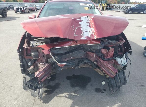 4S4BTAFC2N3191798 2022 SUBARU OUTBACK Красный Вид спереди