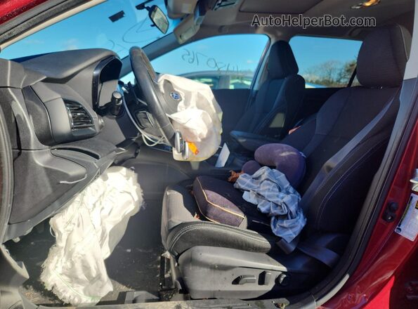 4S4BTAFC2N3191798 2022 SUBARU OUTBACK Красный Вид салона спереди