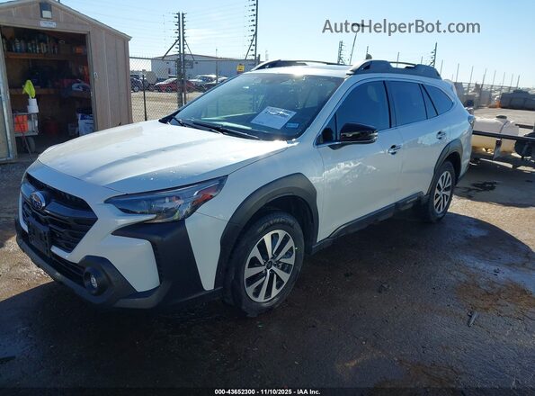 4S4BTAFC3P3207431 2023 SUBARU OUTBACK Белый Передняя левая четверть