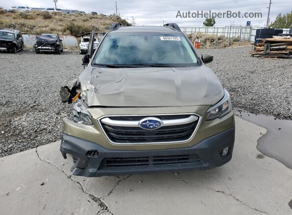 4S4BTAFC6N3211468 2022 SUBARU OUTBACK Green Vista frontal