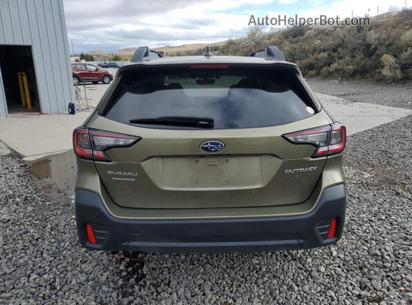 4S4BTAFC6N3211468 2022 SUBARU OUTBACK Green Vista trasera