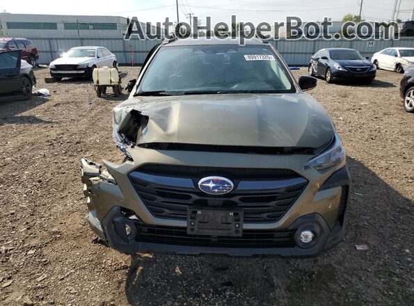 4S4BTAFC7R3138097 2024 SUBARU OUTBACK Green Widok z przodu