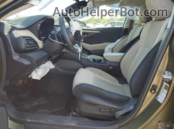 4S4BTAFC7R3138097 2024 SUBARU OUTBACK Green Widok wnętrza z przodu