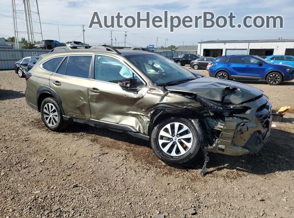 4S4BTAFC7R3138097 2024 SUBARU OUTBACK Green Przód prawy