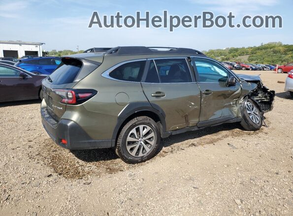 4S4BTAFC7R3138097 2024 SUBARU OUTBACK Green Tył prawy