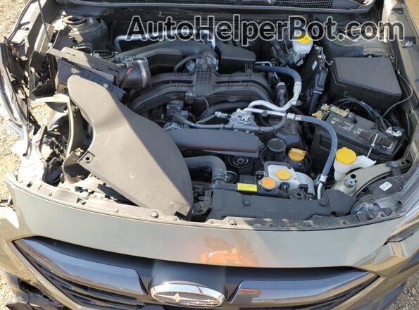 4S4BTAFC7R3138097 2024 SUBARU OUTBACK Green Widok komory silnika
