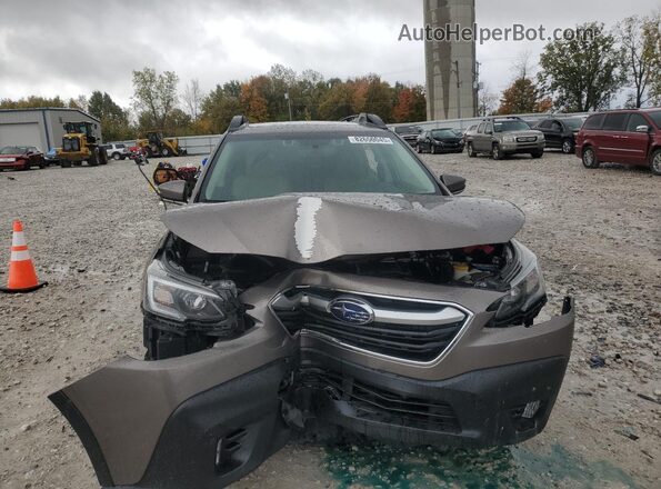 4S4BTAFC8M3201751 2021 SUBARU OUTBACK Beige Вид спереду