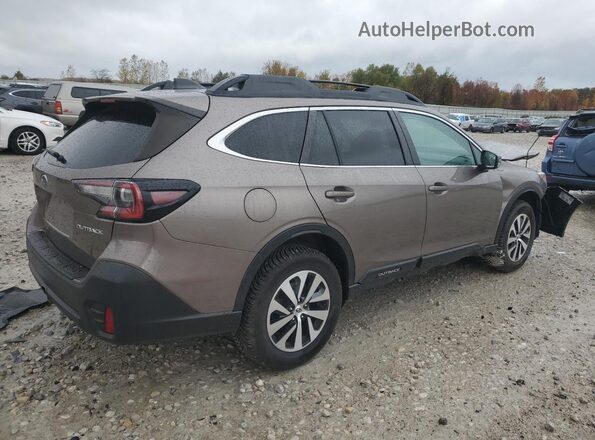 4S4BTAFC8M3201751 2021 SUBARU OUTBACK Beige Задня права чверть