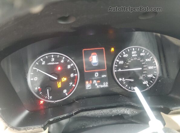 4S4BTAFC8M3201751 2021 SUBARU OUTBACK Beige Вид щитка приладів