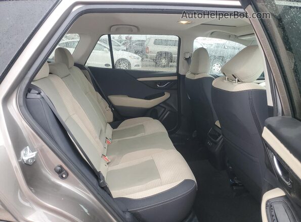4S4BTAFC8M3201751 2021 SUBARU OUTBACK Beige Вид задньої частини салону