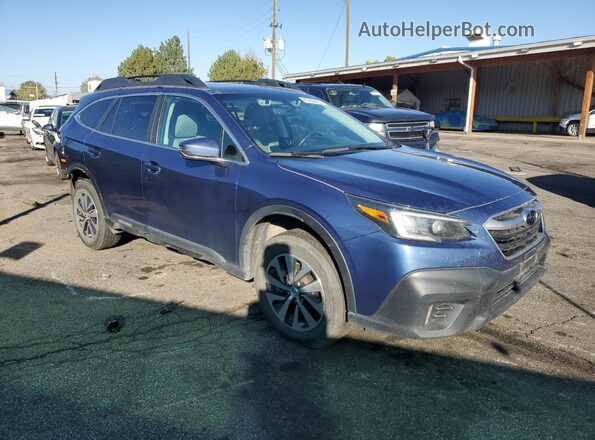 4S4BTAFC9M3175645 2021 SUBARU OUTBACK Blue Առջևի աջ