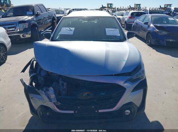 4S4BTAJC1P3203417 2023 SUBARU OUTBACK Серебряный Вид щитка приборов