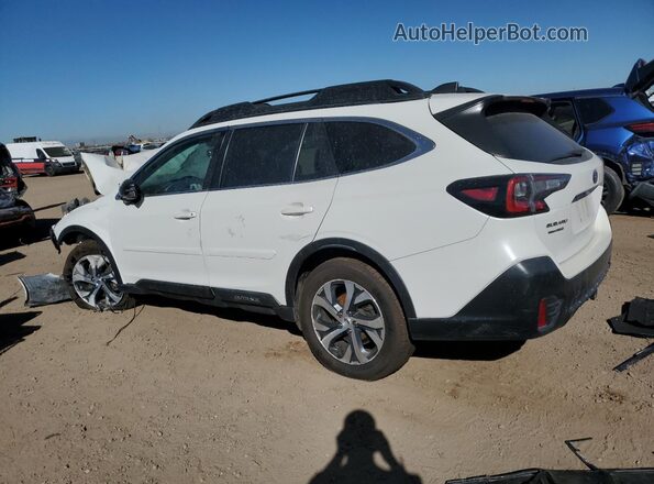 4S4BTALC2L3176333 2020 SUBARU OUTBACK White Задня ліва чверть