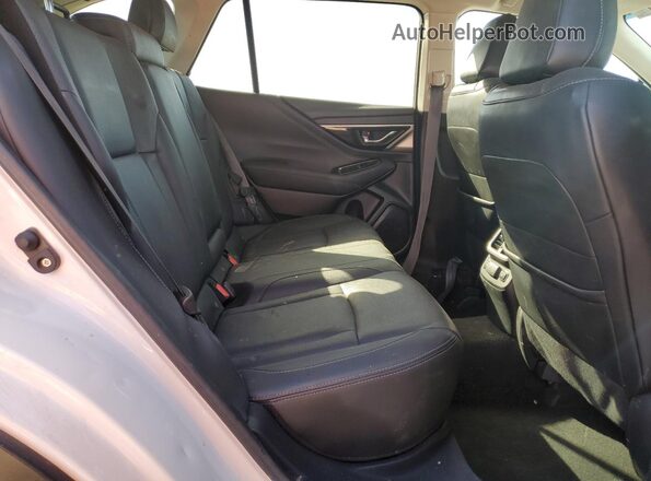 4S4BTALC2L3176333 2020 SUBARU OUTBACK White Вид задніх сидінь