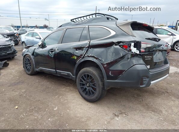 4S4BTALC4L3195580 2020 SUBARU OUTBACK Black Tył lewy