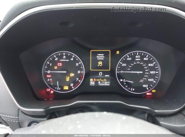 4S4BTALC4L3195580 2020 SUBARU OUTBACK Black Widok tylnych siedzeń