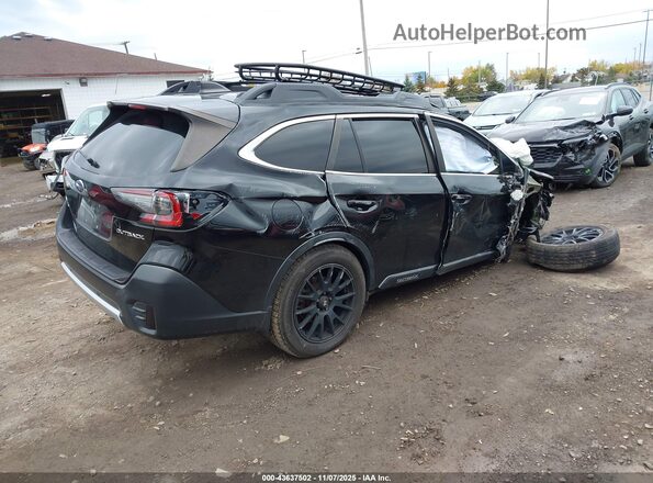 4S4BTALC4L3195580 2020 SUBARU OUTBACK Black Tył prawy