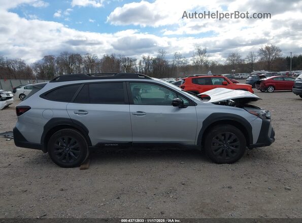 4S4BTALC7R3133549 2024 SUBARU OUTBACK Серебряный Панорамный вид салона 360°