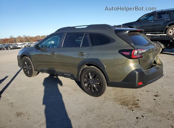 4S4BTALC9P3156036 2023 SUBARU OUTBACK Green Trasero izquierdo