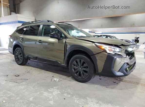 4S4BTALC9R3209157 2024 SUBARU OUTBACK Зеленый Передняя правая четверть
