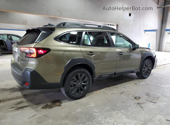 4S4BTALC9R3209157 2024 SUBARU OUTBACK Зеленый Задняя правая четверть