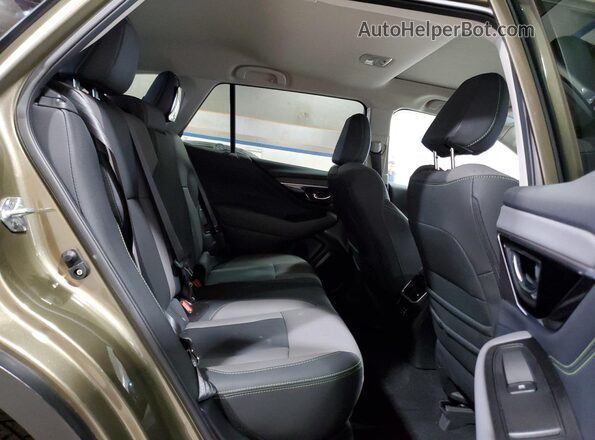 4S4BTALC9R3209157 2024 SUBARU OUTBACK Зеленый Вид задней части салона
