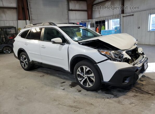 4S4BTAMC3M3184151 2021 SUBARU OUTBACK White Przód prawy