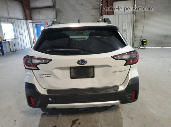 4S4BTAMC3M3184151 2021 SUBARU OUTBACK White Widok z tyłu