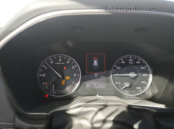4S4BTAMC3M3184151 2021 SUBARU OUTBACK White Widok zestawu wskaźników