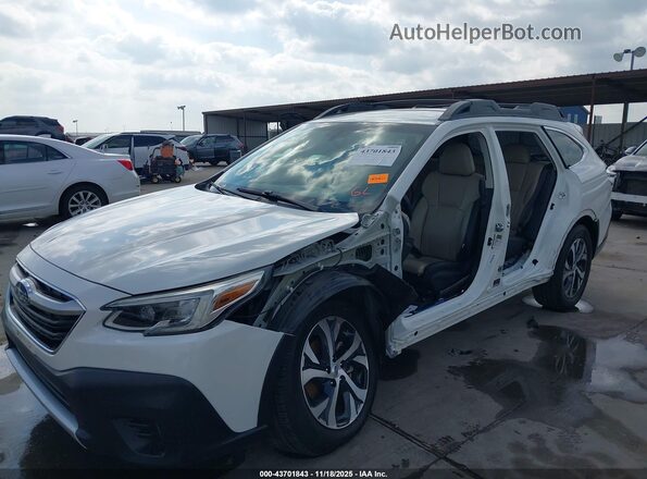 4S4BTAMC4M3123536 2021 SUBARU OUTBACK White Вид спереду